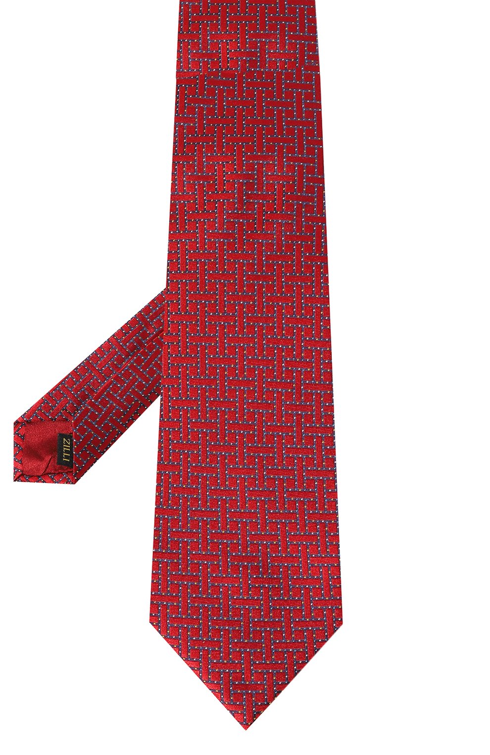 Шелковый галстук ZILLI, арт. 55003, фото 3