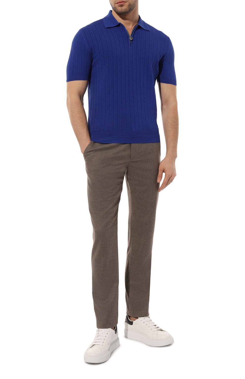 Хлопковое поло STEFANO RICCI, арт. K616327P31/F23240, фото 2