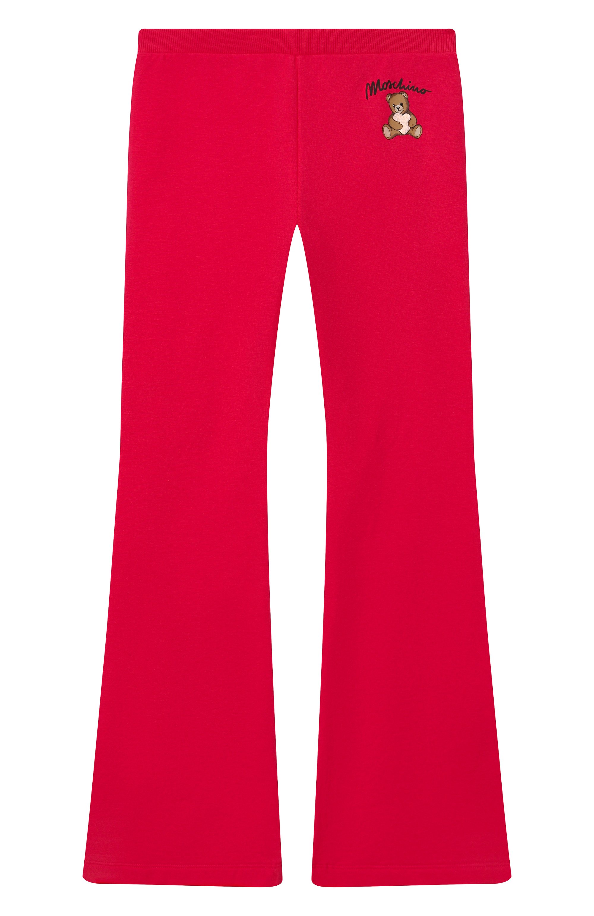 Хлопковые брюки MOSCHINO фуксия цвета по цене 10850 руб., арт. HCP050/LDA14/10-14, фото 1 Хлопковые брюки MOSCHINO, арт. HCP050/LDA14/10-14, фото 1