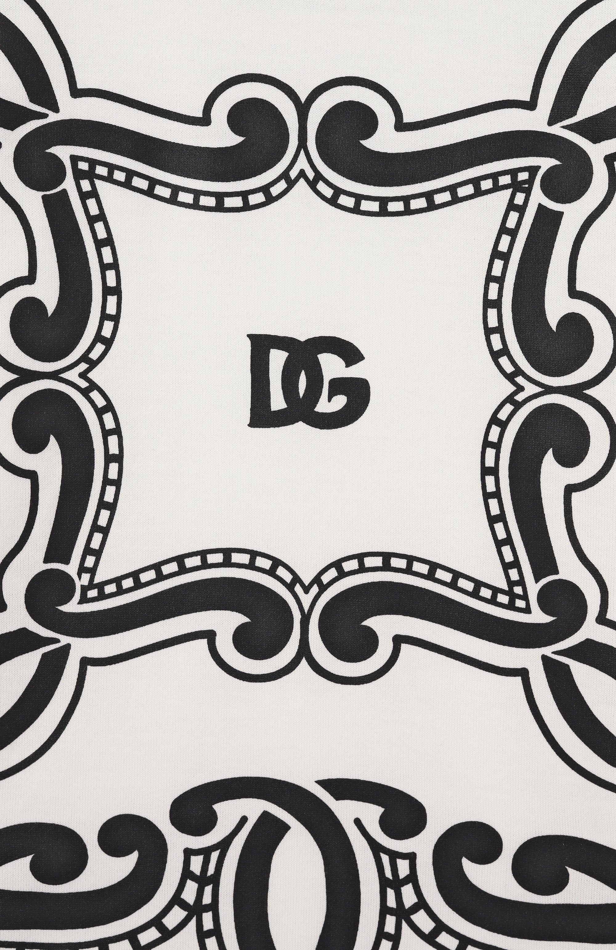 Хлопковая футболка DOLCE & GABBANA, арт. L4JTHV/G70K3/2-6, фото 3