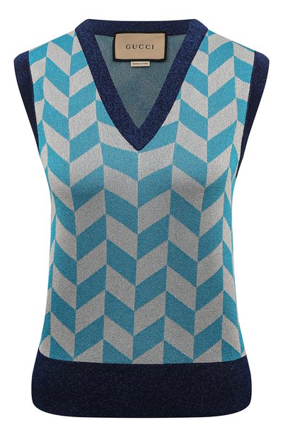 Жилет из вискозы GUCCI, арт. 653456 XKBTP, фото 1