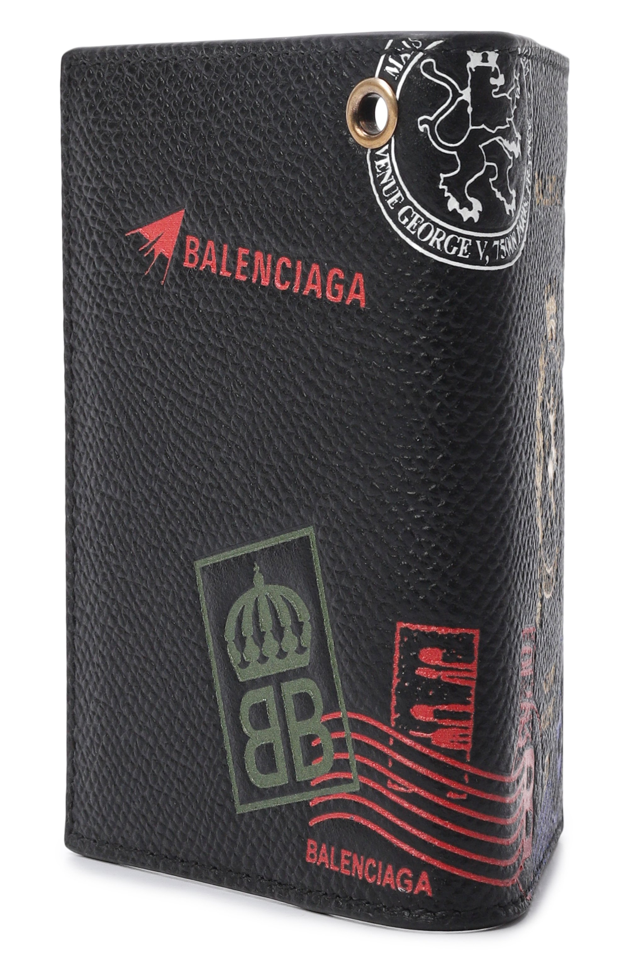 Кожаный футляр для кредитных карт BALENCIAGA, арт. 866733/2ACGS, фото 2