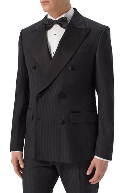 Смокинг из шерсти и шелка DOLCE & GABBANA, арт. G2TV8T/FR225, фото 3