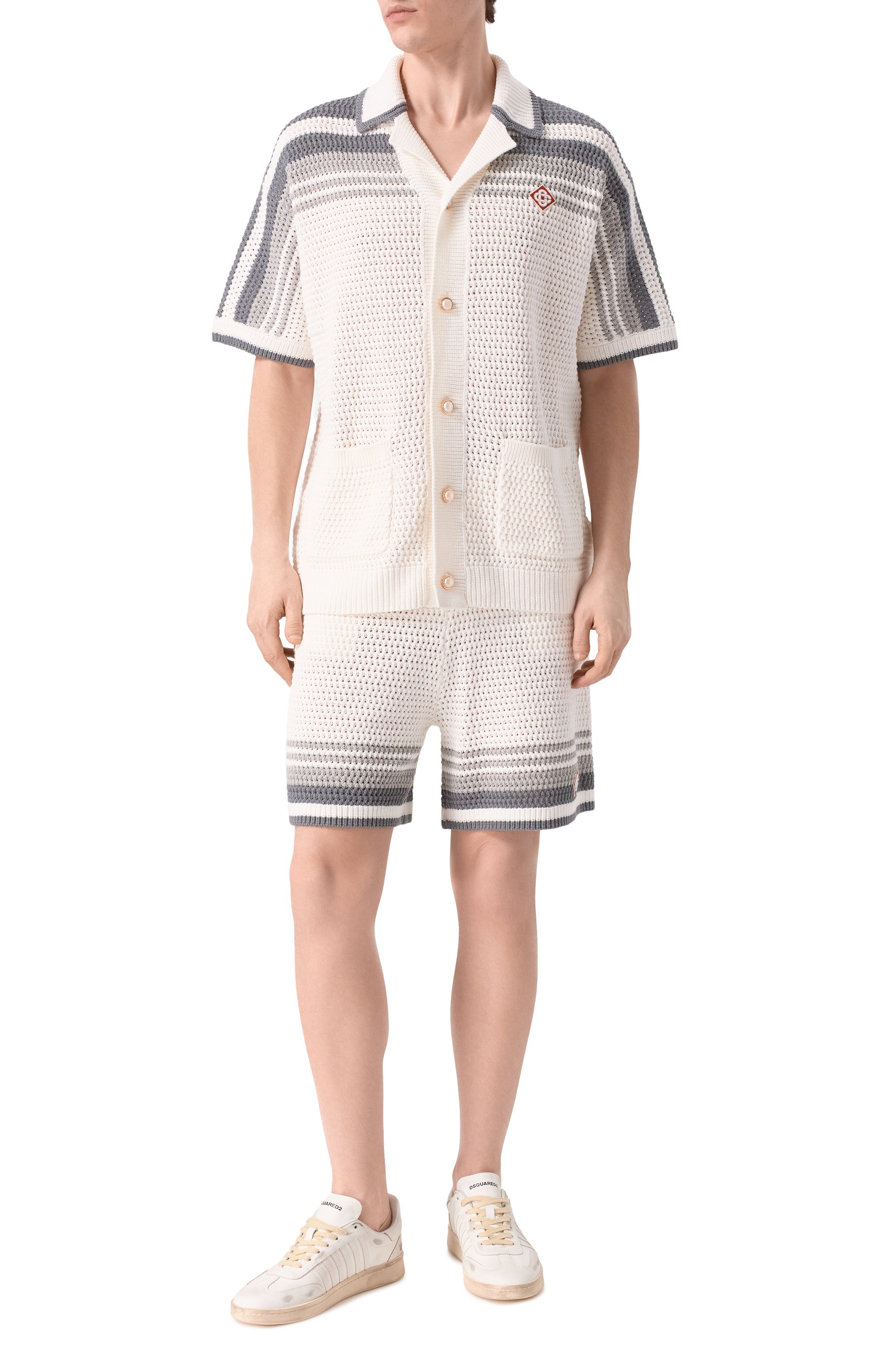 Хлопковые шорты CASABLANCA, арт. M-SP26-KW-934-01, фото 2