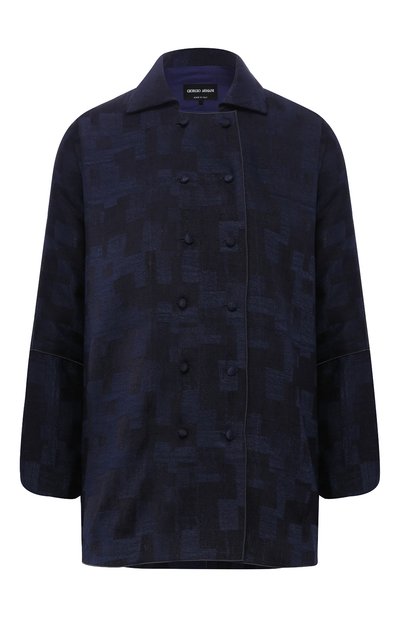 Женский жакет из смеси вискозы и льна GIORGIO ARMANI, арт. 0SHCC00Z/T01U9