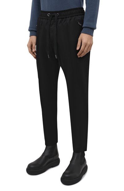 Хлопковые брюки DOLCE & GABBANA, арт. GYACET/FUFJR, фото 3