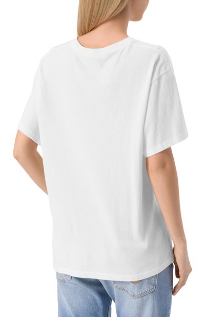 Хлопковая футболка SLVRLAKE, арт. T0VT100PNATW, фото 4