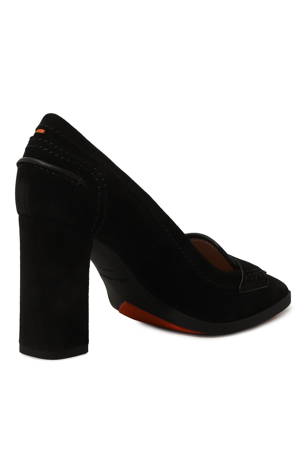 Замшевые туфли SANTONI, арт. WDEG71186PC4NAEA, фото 5