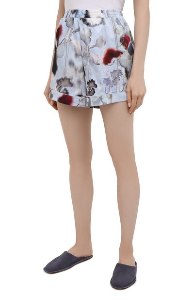 Хлопковые шорты ZIMMERLI светло-голубого цвета по цене 13450 руб., арт. 5143-39080, фото 3 Хлопковые шорты ZIMMERLI, арт. 5143-39080, фото 3