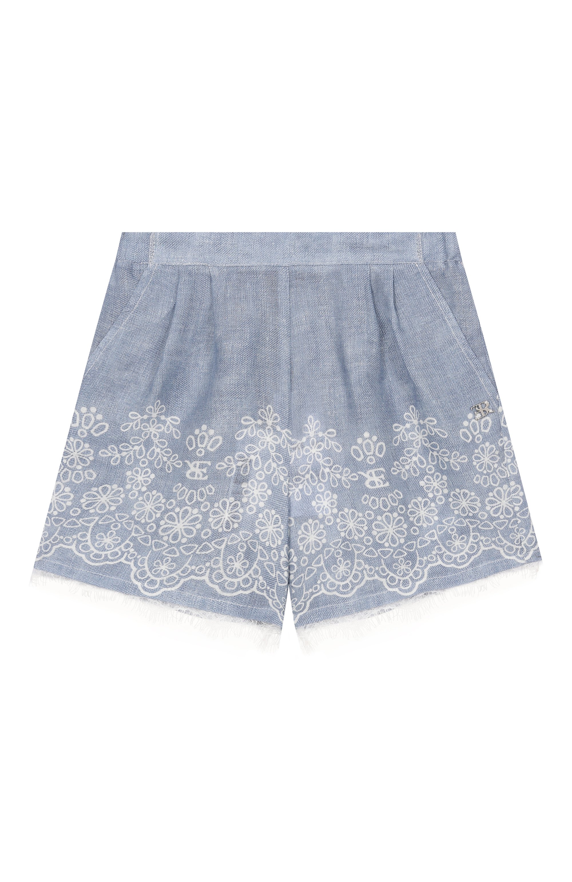 Льняные шорты ERMANNO SCERVINO, арт. Z1G414, фото 1