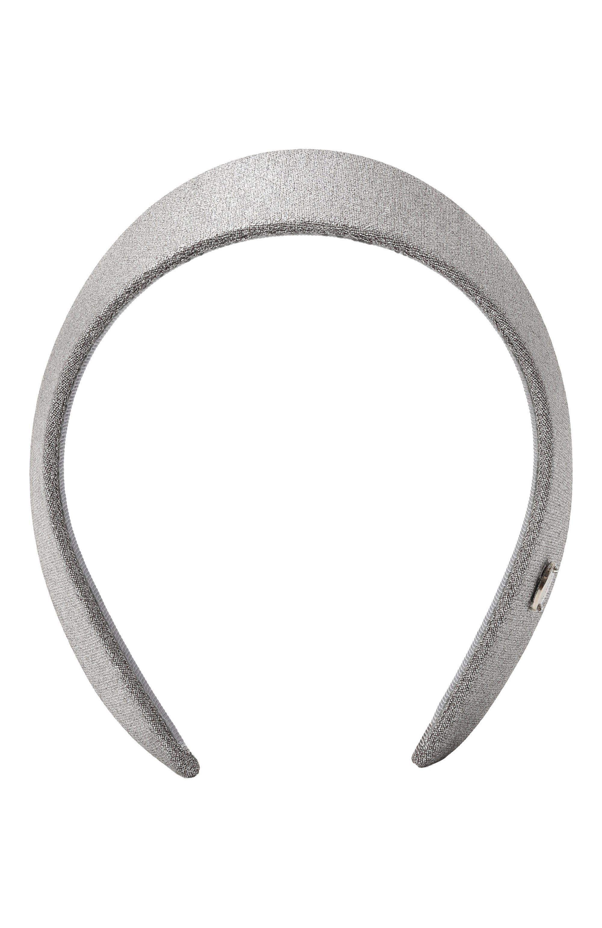 Кокошник PANFIL серебряного цвета по цене 10000 руб., арт. 106-ST-KOK3, фото 1 Кокошник PANFIL, арт. 106-ST-KOK3, фото 1