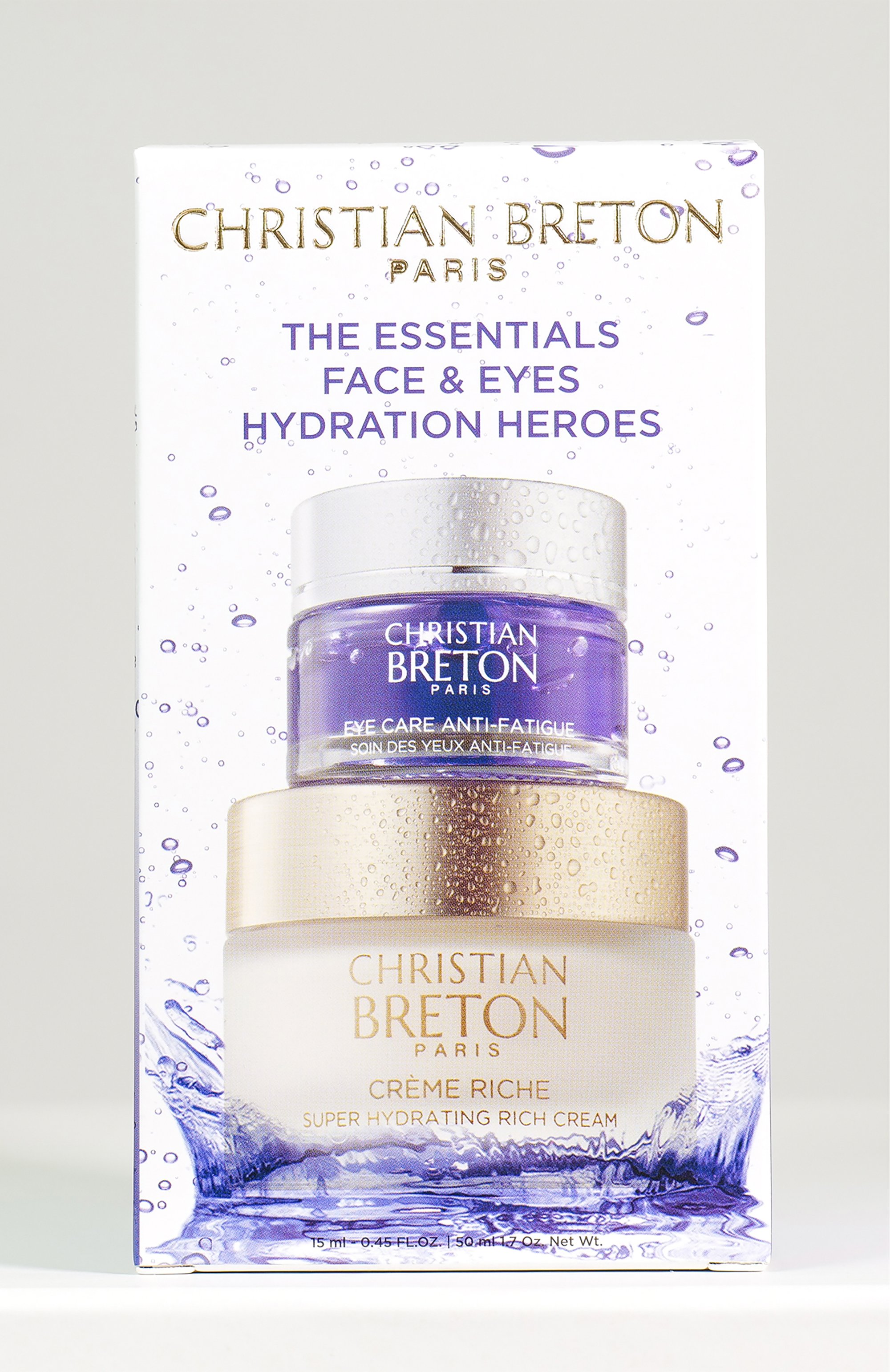 Набор «увлажнение и антистресс для лица и глаз» (15+50ml) CHRISTIAN BRETON, арт. 3556500002114, фото 4