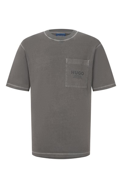 Мужская хлопковая футболка HUGO BLUE, арт. 50567896
