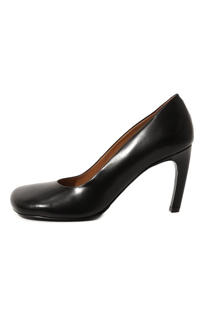 Кожаные туфли DRIES VAN NOTEN черного цвета по цене 59250 руб., арт. WS231-367/DD367, фото 4 Кожаные туфли DRIES VAN NOTEN, арт. WS231-367/DD367, фото 4