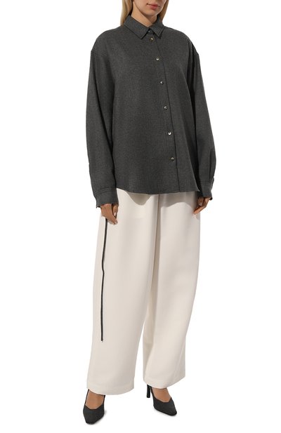 Шерстяная рубашка LE17SEPTEMBRE, арт. LS2479SH003EGR, фото 3