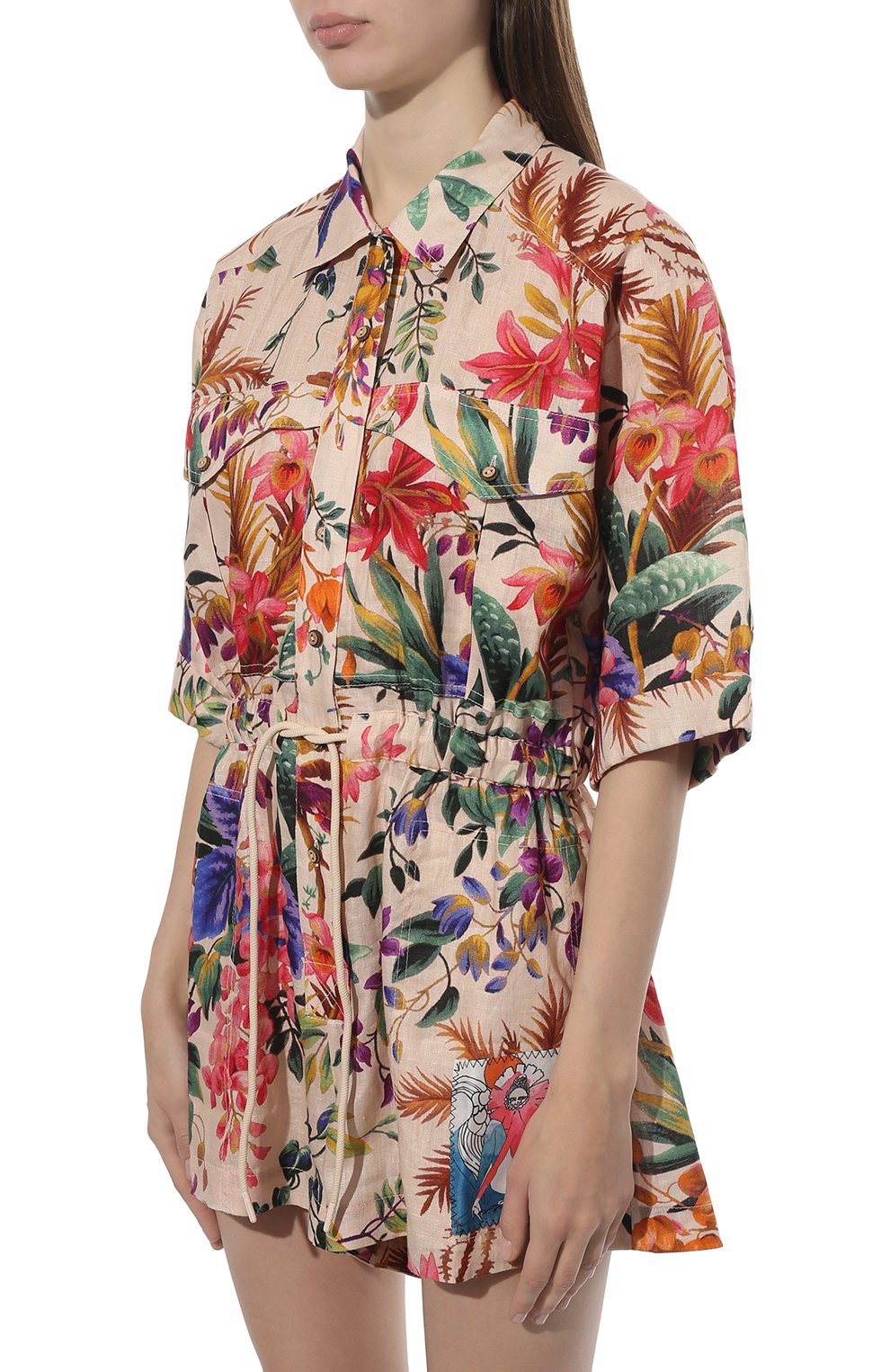 Льняной комбинезон ZIMMERMANN, арт. 1623YTR0, фото 3