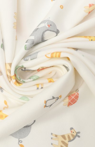 Хлопковый плед BABYBU кремового цвета по цене 7890 руб., арт. BI-E1008ES, фото 2 Хлопковый плед BABYBU, арт. BI-E1008ES, фото 2