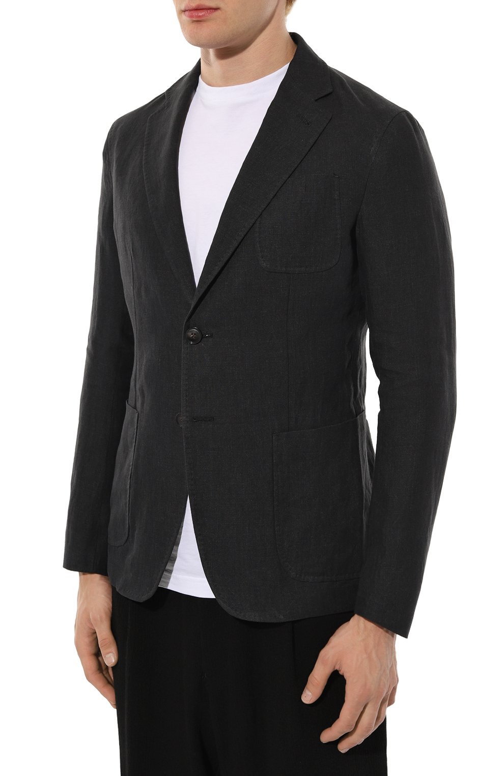 Льняной пиджак EMPORIO ARMANI, арт. 01G930/01448, фото 3