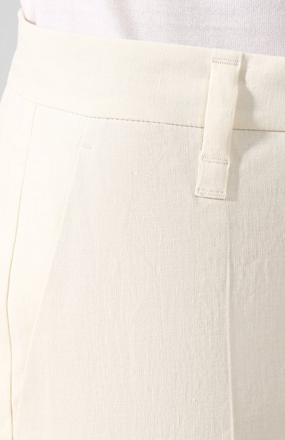 Льняные брюки BRUNELLO CUCINELLI, арт. MF591P7231, фото 5