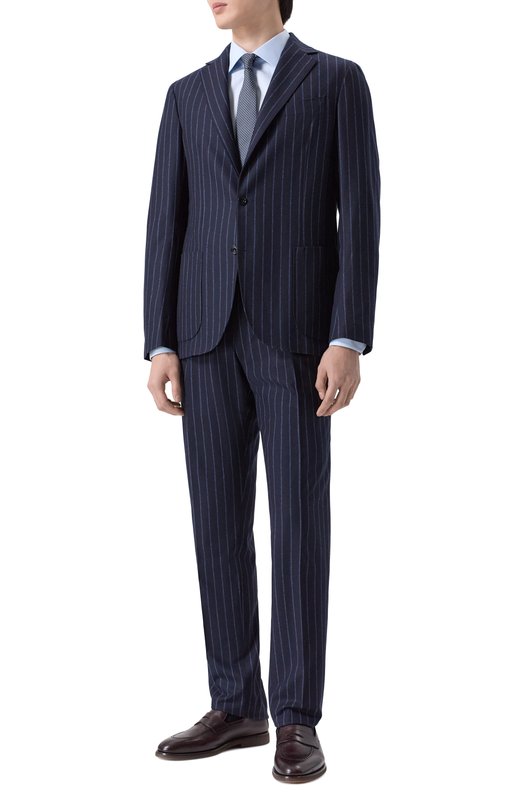 Хлопковая сорочка Stefano Ricci MC003678/BN3138 Голубой  MC003678/BN3138 Фото 2