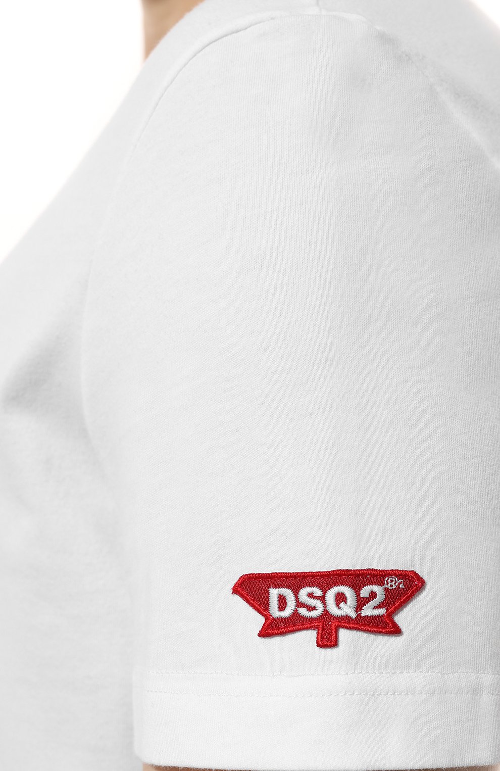 Хлопковая футболка DSQUARED2, арт. D9M204900, фото 5
