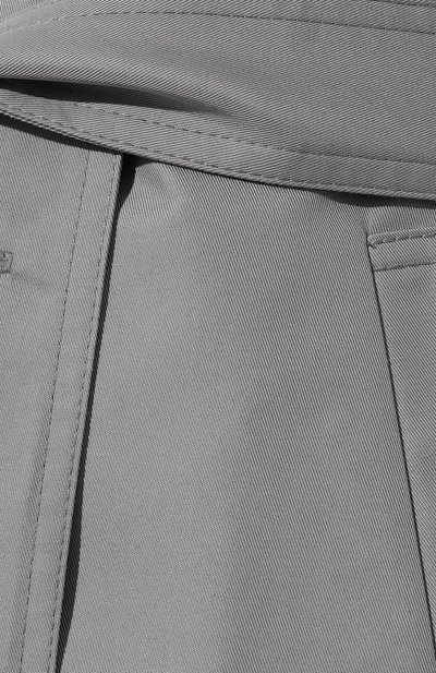 Двубортный тренч  LESYANEBO, арт. FW22/H-465/LT, фото 5