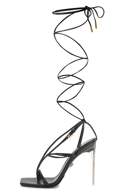 Кожаные босоножки VERSACE, арт. DST331P/DNA5, фото 3