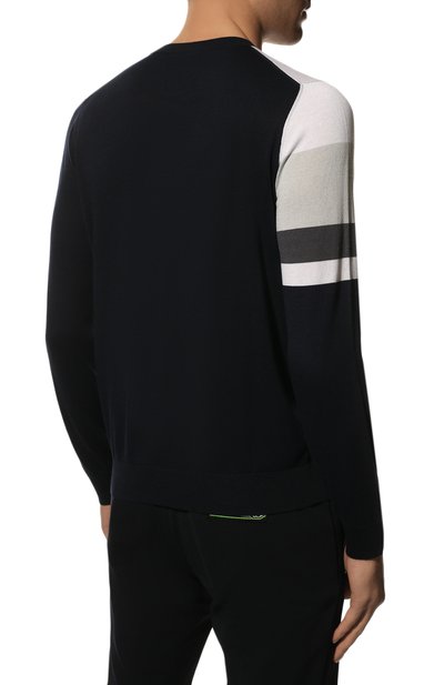 Джемпер из хлопка и шелка ZILLI, арт. MBX-RN050-CILI1/ML01, фото 4