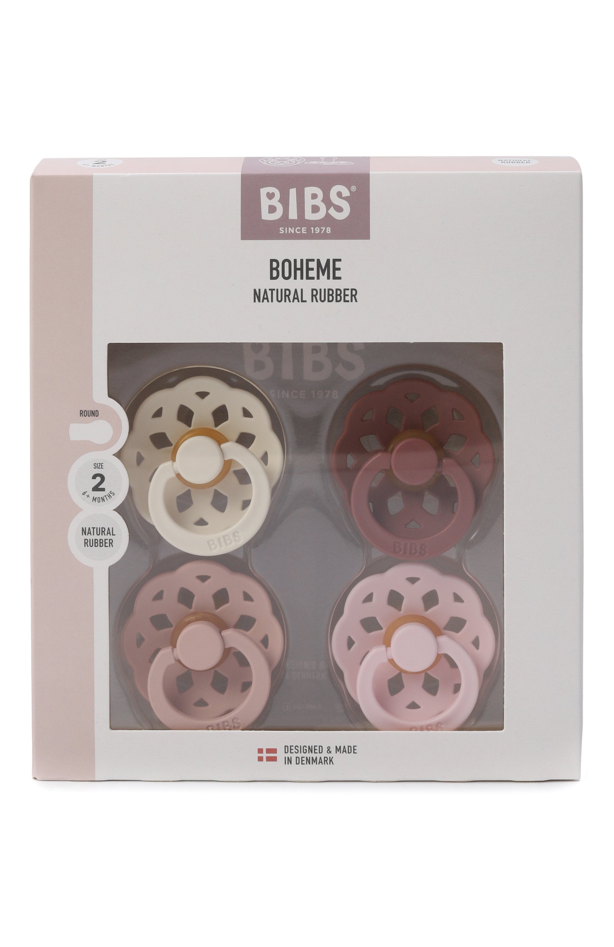 Набор из четырех пустышек boheme BIBS, арт. 240244, фото 1