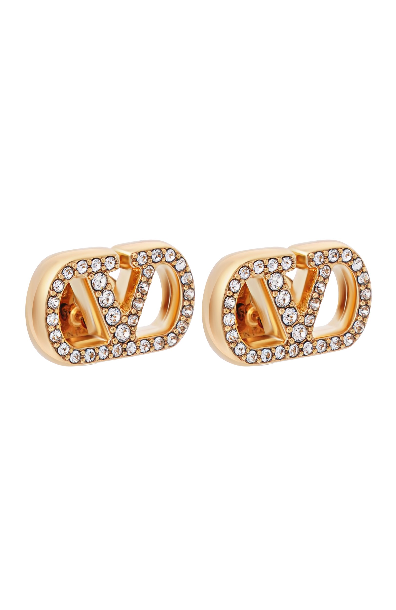 Серьги VALENTINO золотого цвета по цене 49950 руб., арт. 9W2J0BV8/YCW, фото 3 Серьги VALENTINO, арт. 9W2J0BV8/YCW, фото 3