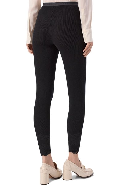 Кашемировые легинсы VALENTINO, арт. 7B0KF02R/9SH, фото 4