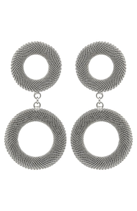 Серьги Crystalline Jewellery 371ТW Серебряный 371ТW