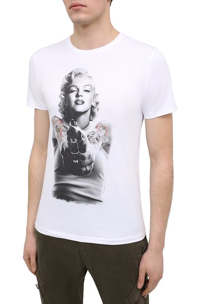 Хлопковая футболка BISIBIGLIO, арт. MARI PIST0L GANG/RIF (C0TT0NE PESANTE), фото 3