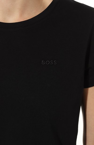 Хлопковая футбол ка BOSS ORANGE, арт. 50489871, фото 5