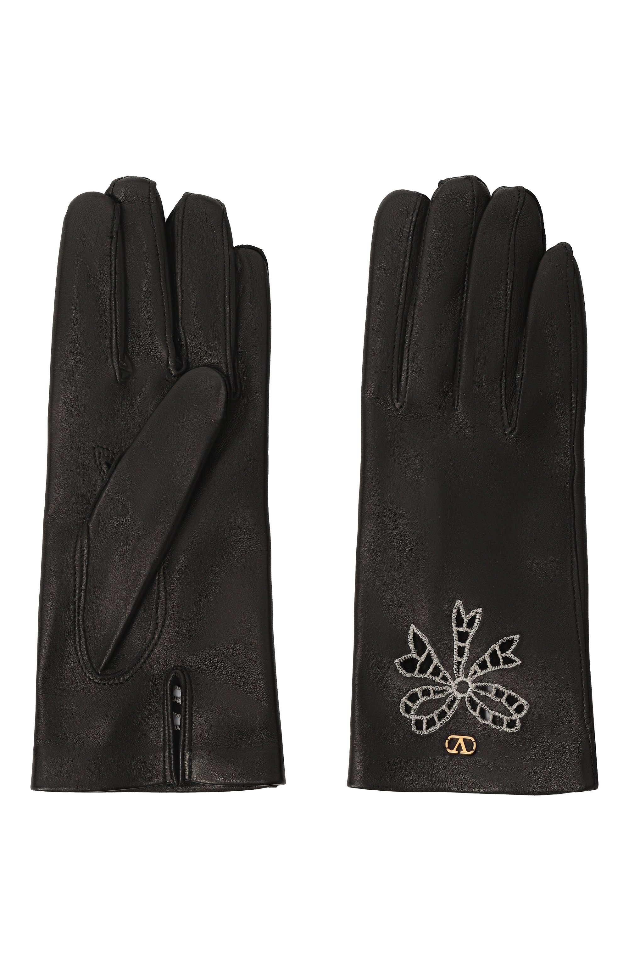 Кожаные перчатки VALENTINO, арт. 6W2GD00D/IQL, фото 2