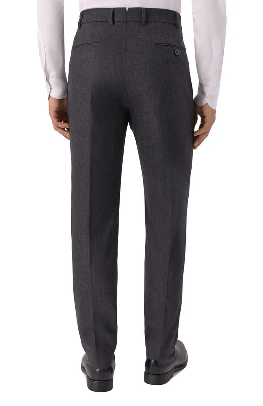 Шерстяные брюки Berwich GL0BE/FA1224X Серый  GL0BE/FA1224X Фото 4