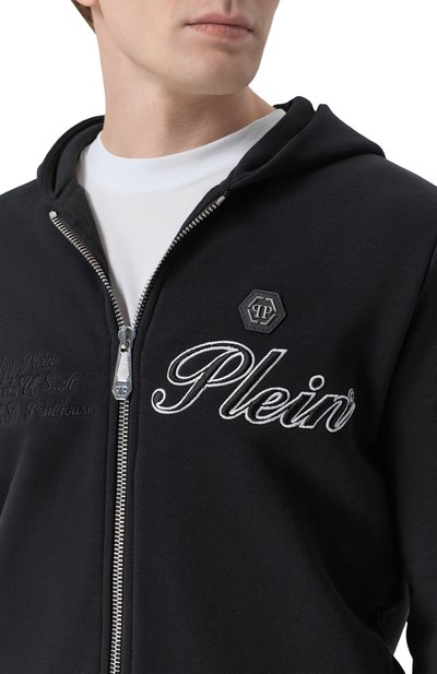 Хлопковая толстовка PHILIPP PLEIN, арт. SAFC MJB3953 PTE180N, фото 5