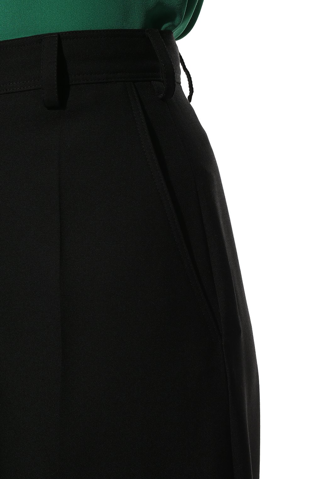 Шерстяные брюки STELLA MCCARTNEY черного цвета по цене 97250 руб., арт. 604071/SSA36, фото 5 Шерстяные брюки STELLA MCCARTNEY, арт. 604071/SSA36, фото 5