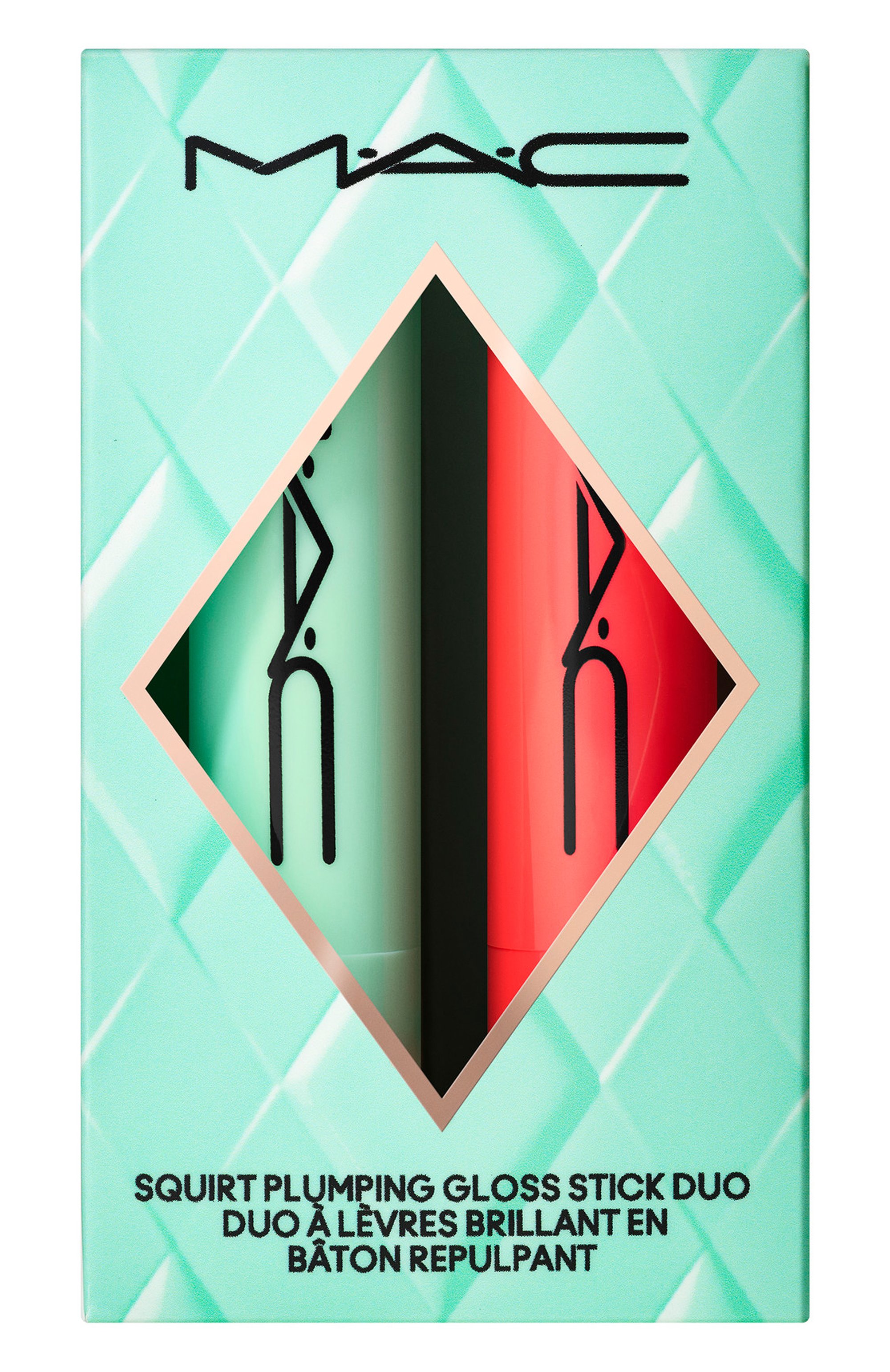 Набор для губ squirt alert lip duo, mint to be / heat sensor (2x2,3g) MAC, арт. S66Z-Y5, фото 4