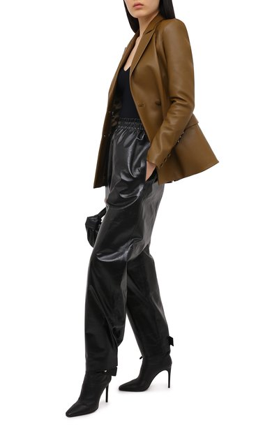 Кожаные ботильоны OFF-WHITE, арт. 0WIA233E20LEA0011000, фото 2