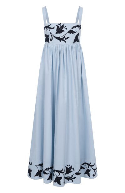 Женское платье из хлопка и шелка MVST, арт. H111/0206