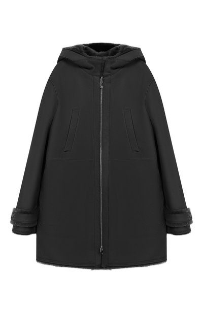 Двусторонняя дубленка с капюшоном LORO PIANA, арт. FAI4119, фото 1