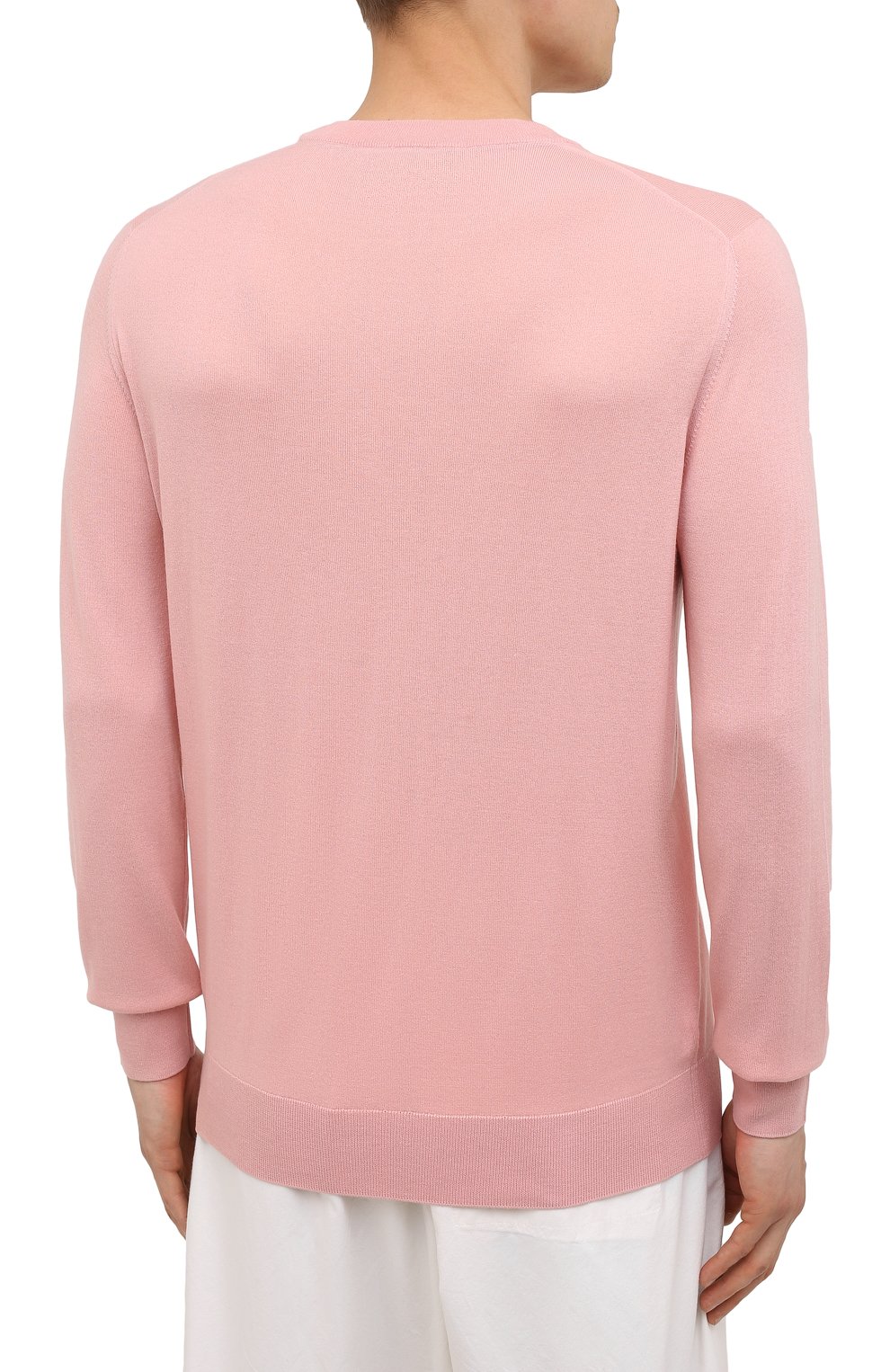 Джемпер из шерсти викуньи LORO PIANA розового цвета по цене 519500 руб., арт. FAL6624/VVIC, фото 4 Джемпер из шерсти викуньи LORO PIANA, арт. FAL6624/VVIC, фото 4