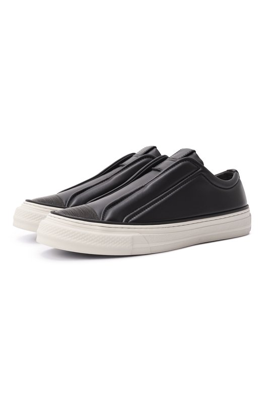Кожаные кеды Brunello Cucinelli MZSKG3071P Чёрный MZSKG3071P