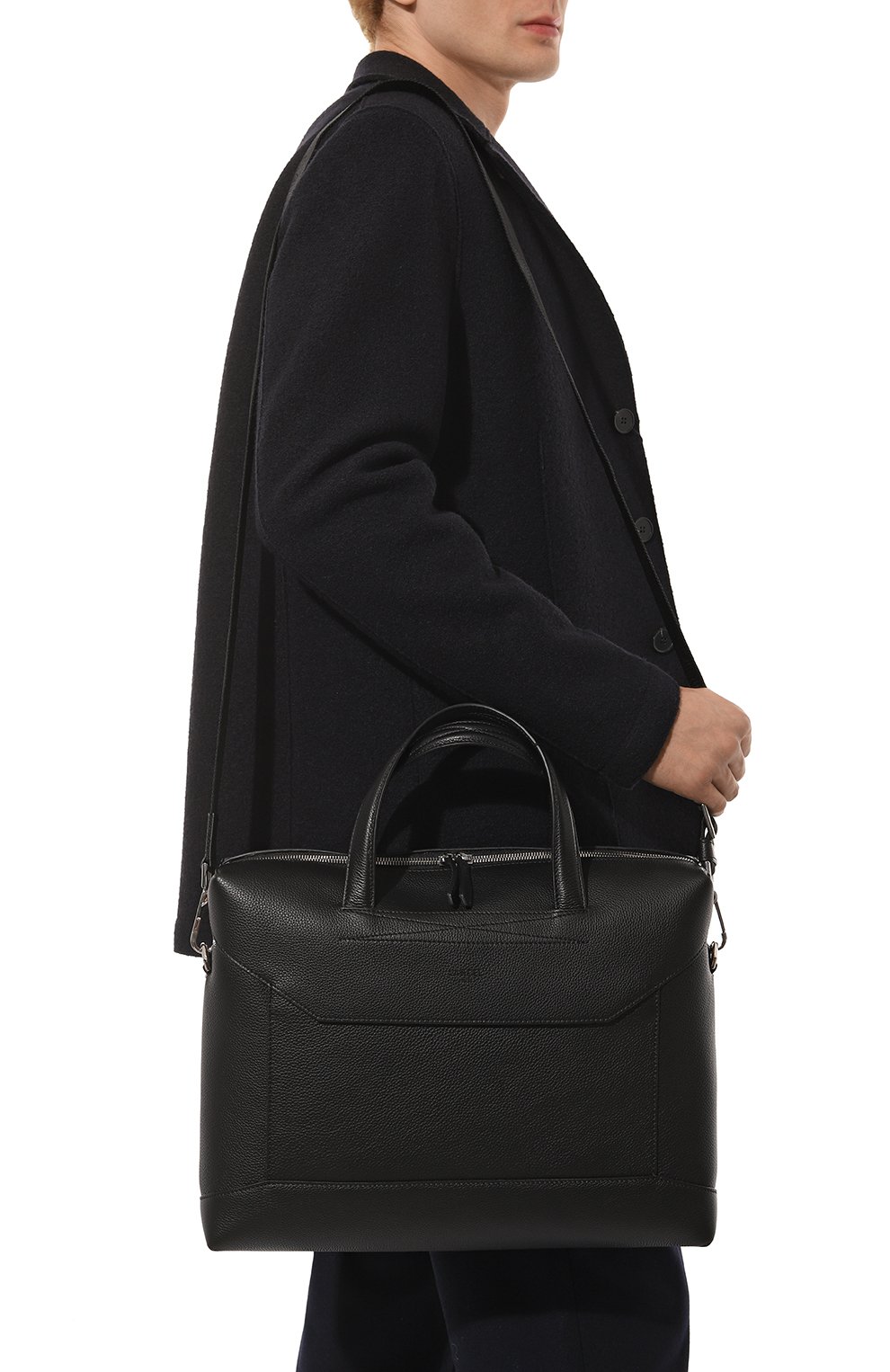 Кожаная сумка для ноутбука LANCEL, арт. A08686, фото 2