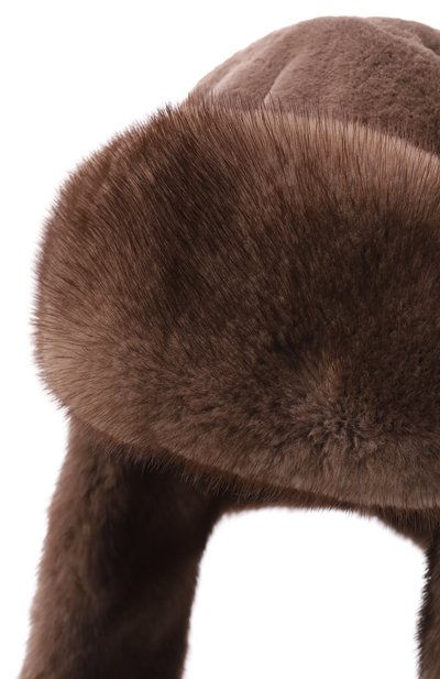 Меховая шапка-ушанка майкл из норки FURLAND, арт. 0201400100083600000, фото 3