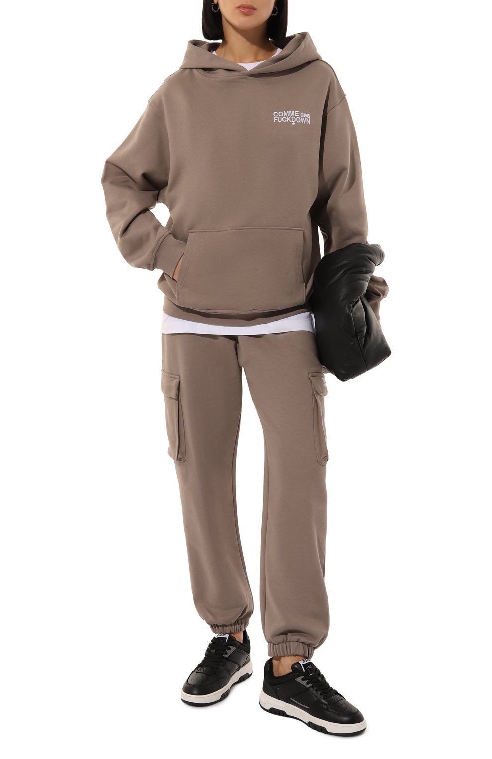 Хлопковое худи COMME DES FUCKDOWN, арт. CFABW01010, фото 2