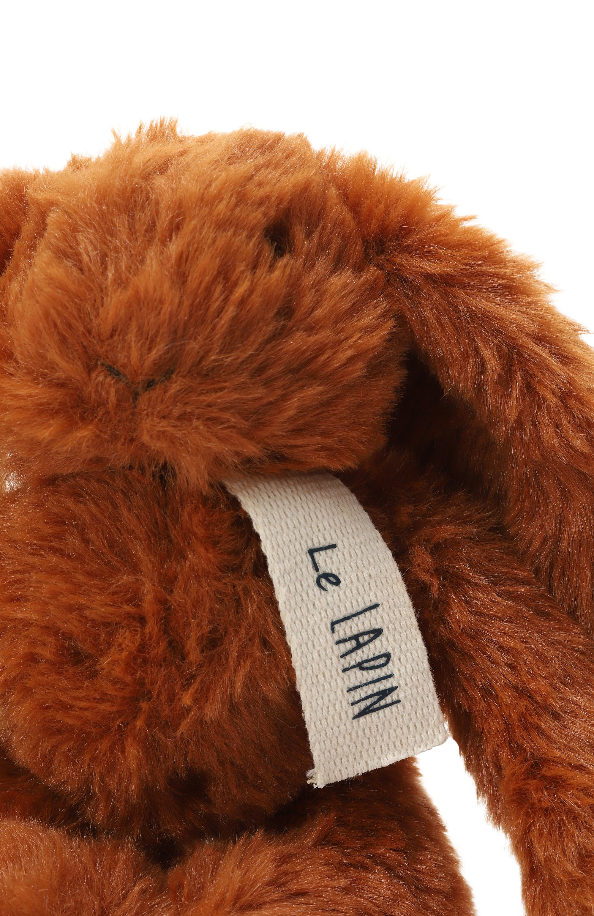 Мягкая игрушка кролик le lapin HISTOIRE D`OURS коричневого цвета по цене 3000 руб., арт. HO3241, фото 4 Мягкая игрушка кролик le lapin HISTOIRE D`OURS, арт. HO3241, фото 4