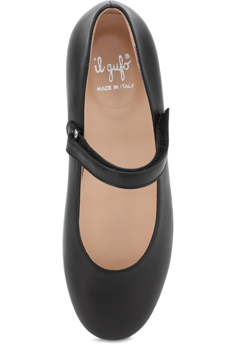 Кожаные туфли с застежками велькро IL GUFO, арт. G289/VITELL0 NAPPAC0/35-40, фото 4