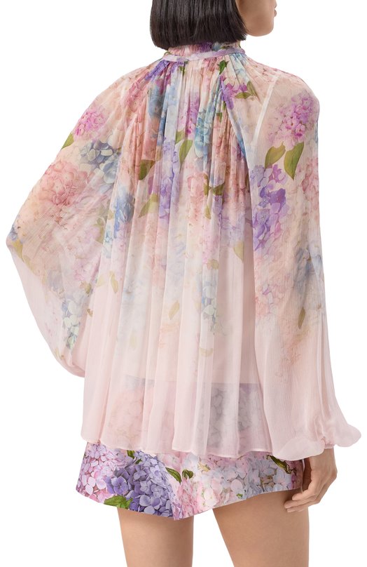 Блузка из вискозы Zimmermann 0991TS252 Кремовый  0991TS252 Фото 4